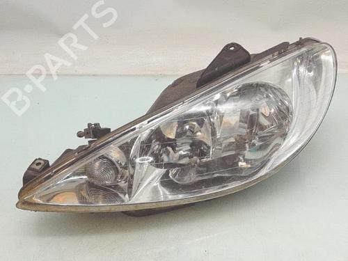 Used Left headlight Left headlight PEUGEOT 206 Hatchback (2A/C) [1998-2012] 34045266 34045266