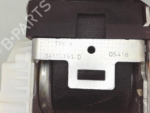 Front right seatbelt RENAULT TWINGO III (BCM_, BCA_) 0.9 TCe 90 (BCM9, BCM2) | BP29481127I25 - Image 3