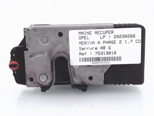 Venstre bak lås OPEL MERIVA A MPV (X03) 1.7 CDTI (E75) (100 hp) 25357746