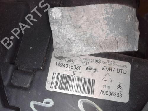 Right headlight CITROËN C8 (EA_, EB_) 2.0 HDi 165 | BP25365494C29 