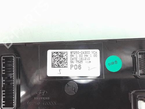 Climate control HYUNDAI i30 (PDE, PD, PDEN) 1.6 CRDi | BP27359930I5  - Image 5