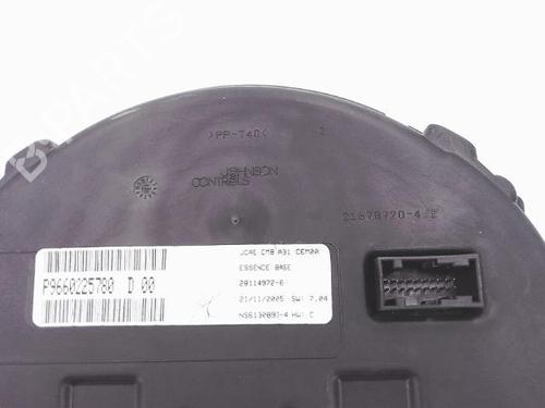 Used Instrument cluster Instrument cluster CITROËN C3 I (FC_, FN_) 1.1 i (60 hp) 25357193 25357193