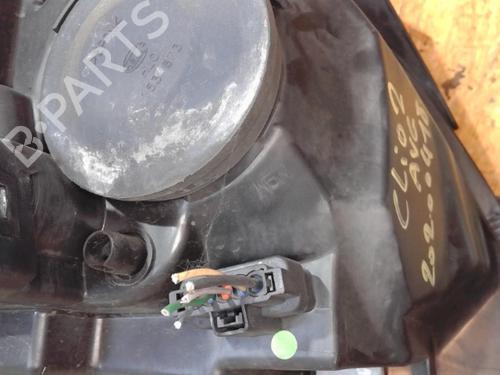 Used Left headlight Left headlight RENAULT CLIO II (BB_, CB_) 1.2 (BB0A, BB0F, BB10, BB1K, BB28, BB2D, BB2H, CB0A,... (58 hp) 25365500 25365500