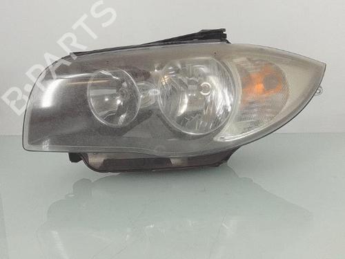 Used Left headlight BMW 1 (E81) 118 d (143 hp) 25362624