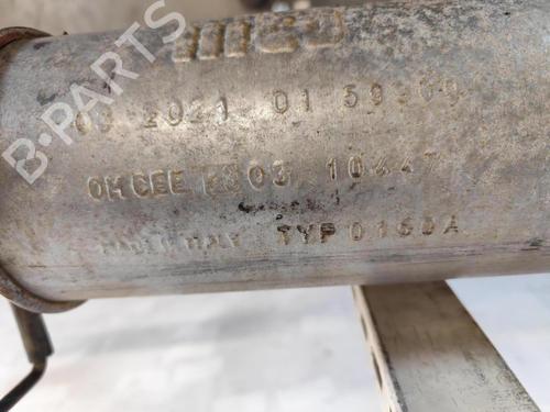 Used Exhaust system Exhaust system OPEL CORSA B (S93) 1.0 i 12V (F08, F68, M68) (54 hp) 40504758 40504758
