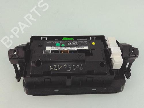 Multifunctionele display RENAULT MEGANE III Hatchback (BZ0/1_, B3_) 1.2 TCe (BZ2B, BZ11) | BP25362386C48 