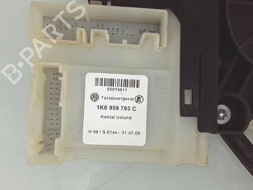 Rudehejsemekanisme ventre foran VW TOURAN (1T1, 1T2) 1.9 TDI | BP25371440C22