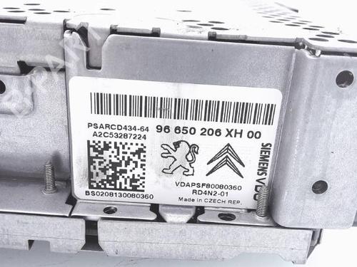 Used Radio PEUGEOT 308 I (4A_, 4C_) 1.6 HDi (109 hp) 25354661