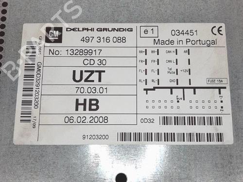 radio-opel-corsa-d-s07-2006-2007-2008-2009-2010-2011-2012-2013-2014-2015-25370513 main image