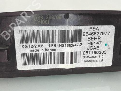 Climate control PEUGEOT 307 (3A/C) 2.0 HDi 135 | BP25351916I5 