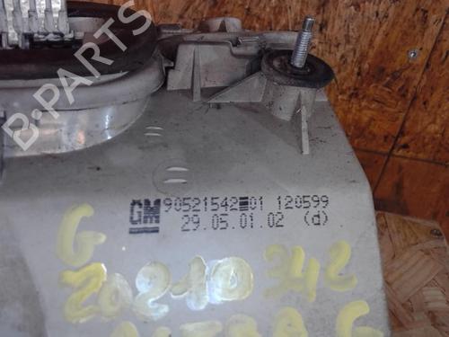 Left taillight OPEL ASTRA G Hatchback (T98) 2.0 DI (F08, F48) | BP25358626C34 