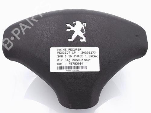 Førerens kollisjonspute PEUGEOT 308 SW I (4E_, 4H_) 1.6 16V (120 hp) 25357699