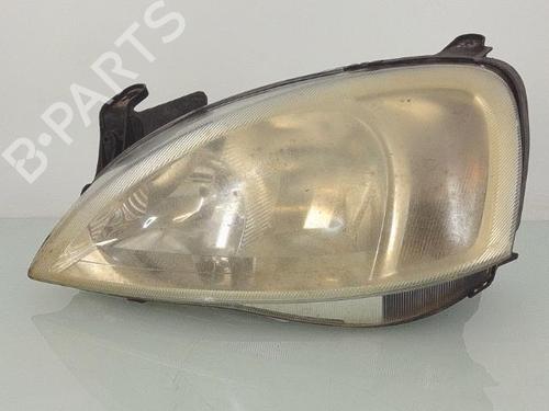 Venstre forlygte OPEL CORSA C (X01) 1.2 (F08, F68) (75 hp) 25352755