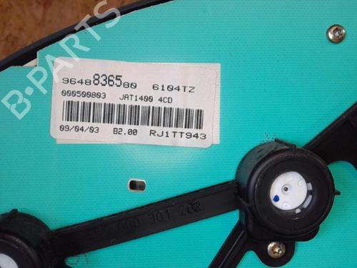 Kombinert Instrument PEUGEOT 206 Hatchback (2A/C) 2.0 HDI 90 (90 hp) 25362218