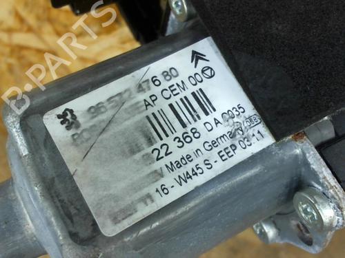 Front left window mechanism PEUGEOT 308 I (4A_, 4C_) 1.6 HDi | BP25367734C22 