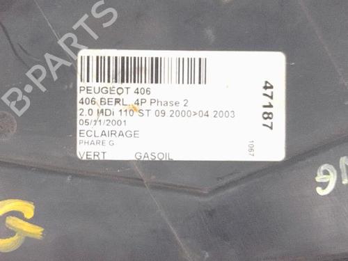 Left headlight PEUGEOT 406 (8B) 2.0 HDI 110 | BP27303738C28