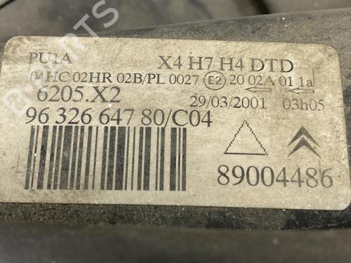 Right headlight CITROËN C5 I (DC_) 2.2 HDi (DC4HXB, DC4HXE) | BP25372395C29 - Image 3