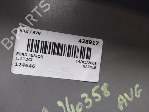 Left front fenders FORD FUSION (JU_) 1.6 TDCi | BP25356101C41 