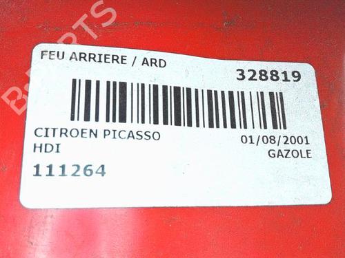 Højre baglygte CITROËN XSARA PICASSO (N68) 2.0 HDi | BP25353677C35 