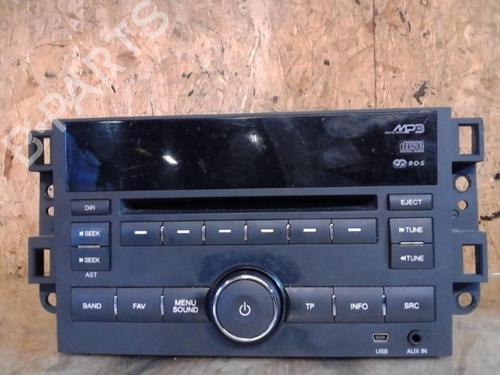 Used Radio CHEVROLET AVEO / KALOS Hatchback (T250, T255) 1.2 LPG (84 hp) 25367267