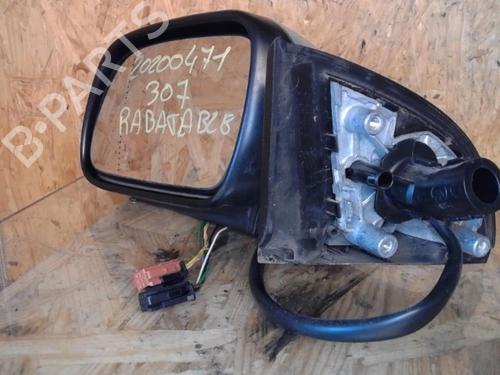 Left mirror PEUGEOT 307 (3A/C) 2.0 HDi 110 | BP25365443C26 