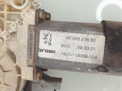 Rudehejsemekanisme ventre foran PEUGEOT 206 CC (2D) 1.6 16V (2DNFUF, 2DNFUR) | BP27485240C22