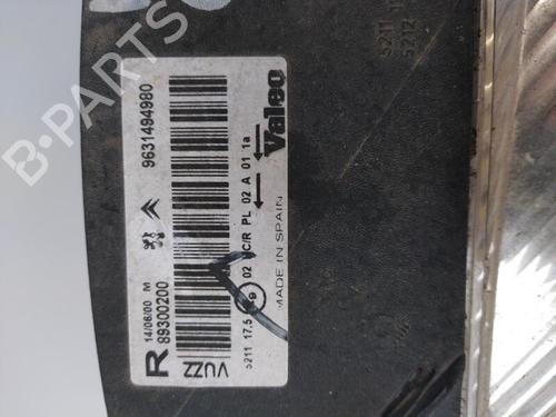Right headlight CITROËN XSARA PICASSO (N68) 1.6 | BP25354699C29 