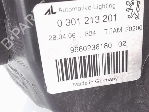 Left headlight PEUGEOT 407 (6D_) 1.6 HDi 110 (6D9HZC, 6D9HYC) | BP25357058C28 - Image 5