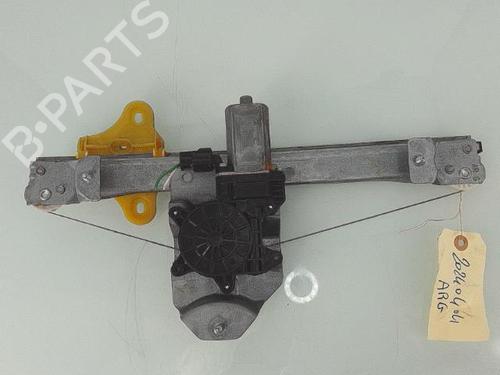 Rudehejsemekanisme venstre bagtil RENAULT CLIO IV (BH_) 1.5 dCi 75 (75 hp) 25363224