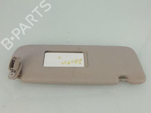 right-sun-visor-vw-fox-hatchback-5z1-5z3-5z4-2003-2004-2005-2006-2007-2008-2009-2010-2011-2012-2013-2014-2015-25351962 main image