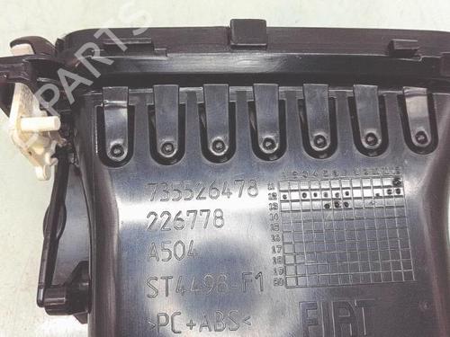 Used Air vent Air vent FIAT 500L (351_, 352_) 0.9 (199LYC1B) (105 hp) 40011537 40011537