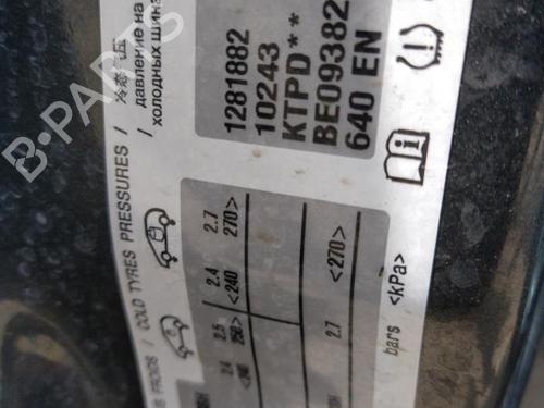 Heater resistor PEUGEOT 207 SW (WK_) 1.6 HDi | BP25364433M108 