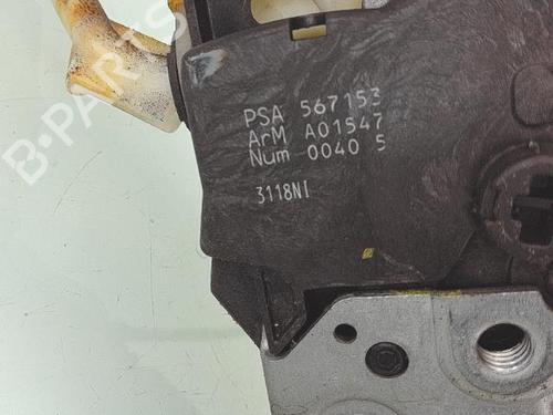 Front right lock PEUGEOT 308 I (4A_, 4C_) 1.6 HDi | BP29012355C97 