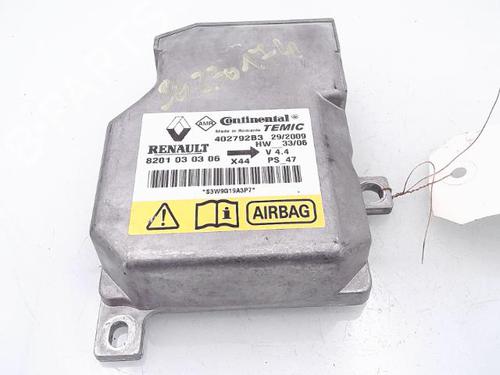 Airbag styreenhed RENAULT TWINGO II (CN0_) 1.5 dCi (CN0E) | BP25357827M53 