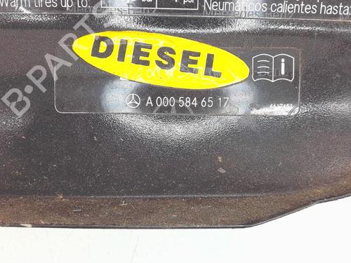 Fuel flap MERCEDES-BENZ A-CLASS (W169) A 180 CDI (169.007, 169.307) | BP29822913C131