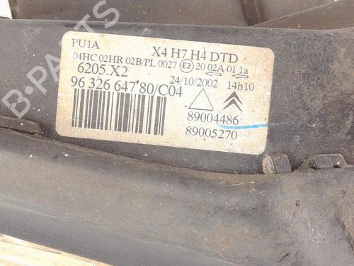Højre forlygte CITROËN C5 I (DC_) 2.0 HDi (DCRHZB, DCRHZE) | BP27639985C29