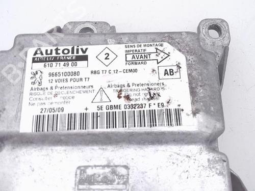 ECU airbags PEUGEOT 308 I (4A_, 4C_) 1.6 HDi | BP25366297M53 