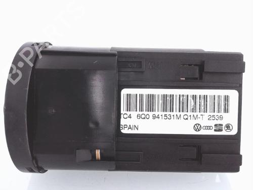 Used Headlight switch Headlight switch VW POLO IV (9N_, 9A_) 1.2 (60 hp) 25355283 25355283