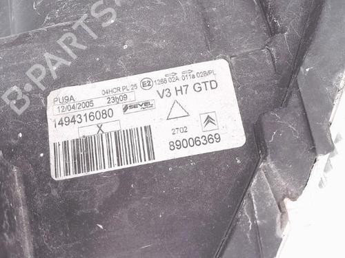 Left headlight CITROËN C8 (EA_, EB_) 2.0 HDi 165 | BP25353003C28