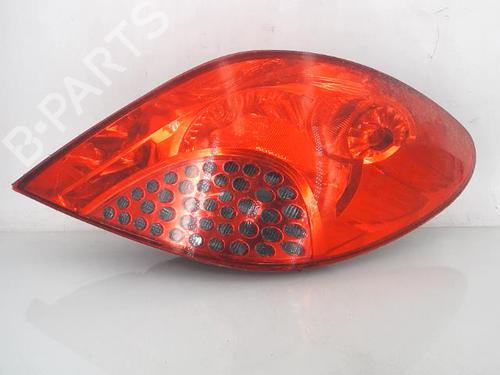 Used Right taillight PEUGEOT 207 (WA_, WC_) 1.6 HDi (90 hp) 25349717