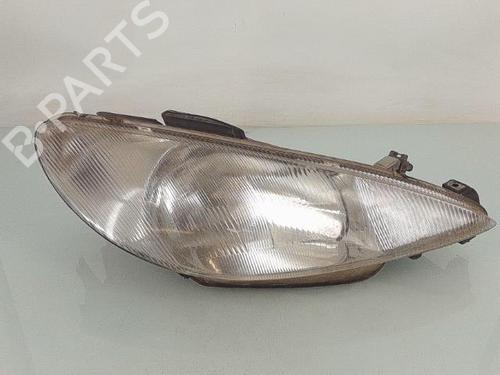 Højre forlygte PEUGEOT 206 Hatchback (2A/C) 1.9 D (69 hp) 27684251