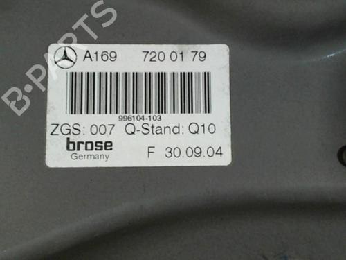 Front left window mechanism MERCEDES-BENZ A-CLASS (W169) A 180 CDI (169.007, 169.307) | BP25373857C22 