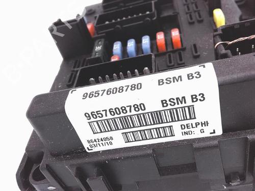 Fuse box PEUGEOT 206+ (2L_, 2M_) 1.4 HDi eco 70 | BP25372082E1 - Image 3