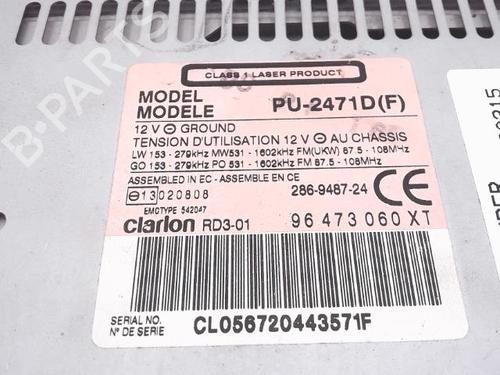 Radio PEUGEOT 807 (EB_) 2.2 HDi | BP25365833E6 