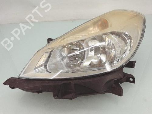 Used Left headlight RENAULT CLIO III (BR0/1, CR0/1) 1.2 16V (BR02, BR0J, BR11, CR02, CR0J, CR11) (75 hp) 29166057