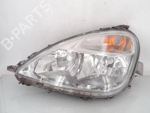 Used Left headlight MERCEDES-BENZ A-CLASS (W168) A 170 CDI (168.009, 168.109) (95 hp) 25349748