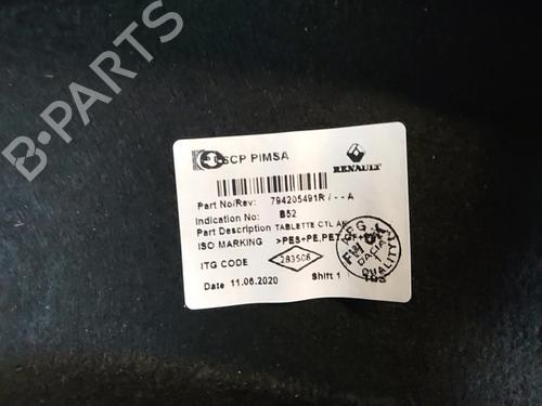 Rear parcel shelf DACIA SANDERO II 1.0 SCe 75 (B8JC, B8JD, B8NC) | BP33917134C85 - Image 3