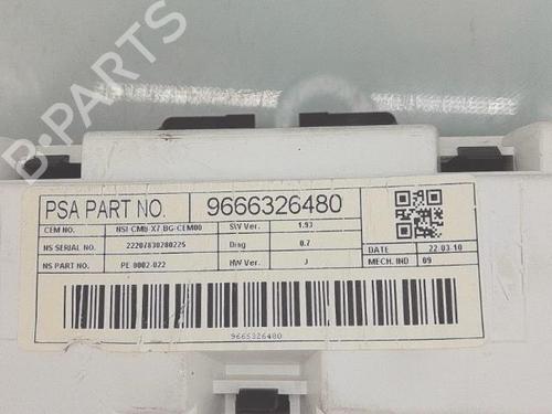 Instrument cluster CITROËN C5 III (RD_) 1.6 HDi 110 (RD9HZC) | BP29698252C47