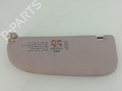 Used Right sun visor PEUGEOT 206 Hatchback (2A/C) 1.6 i (89 hp) 26168329