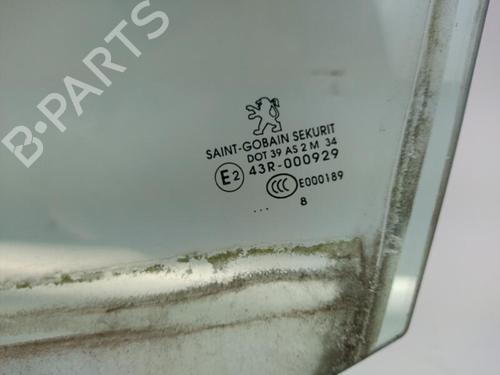 Used Front left door window PEUGEOT 308 I (4A_, 4C_) 1.6 HDi (109 hp) 25372527